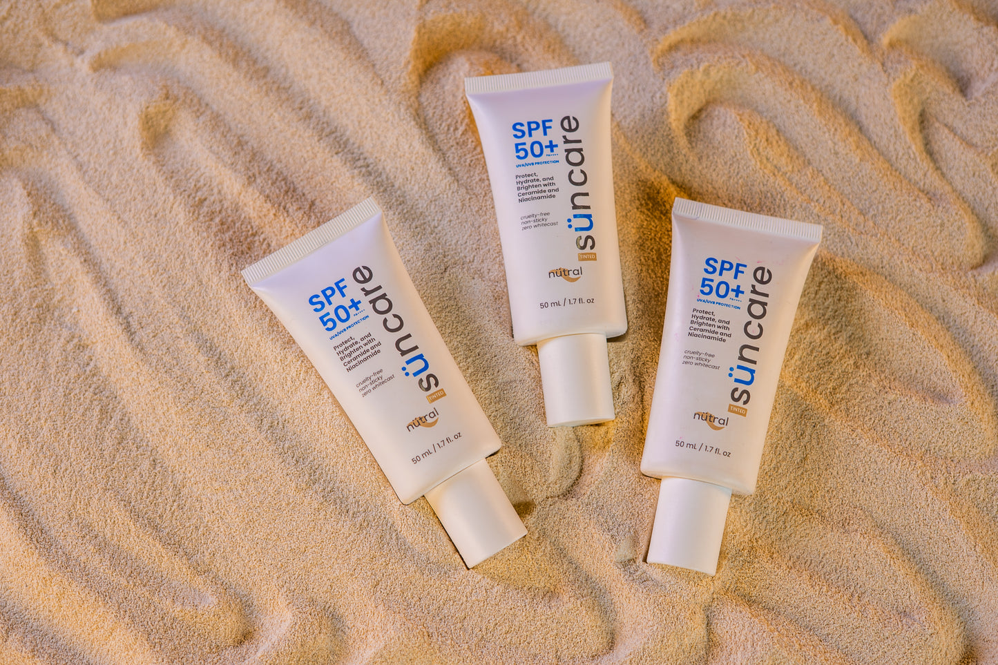 Nütral Tinted Sunscreen 50+ PA++++ with UVA/UVB Protection